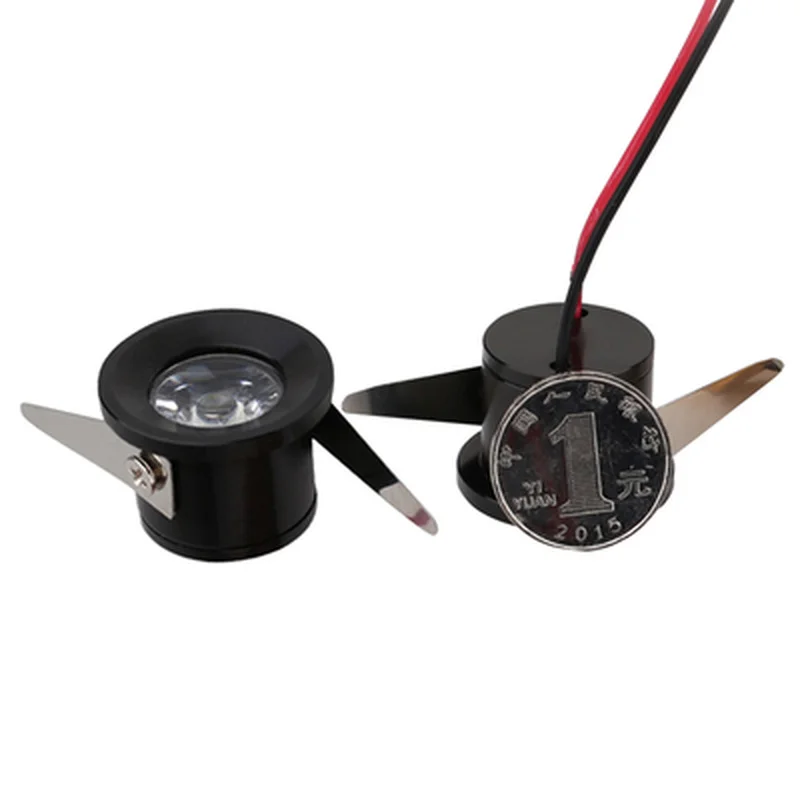 Встроенный concea светодиодный 1W3W потолочный мини-прожектор LED гостиной шкаф Кабинет винный шкаф ювелирных изделий фон настенный светильник
