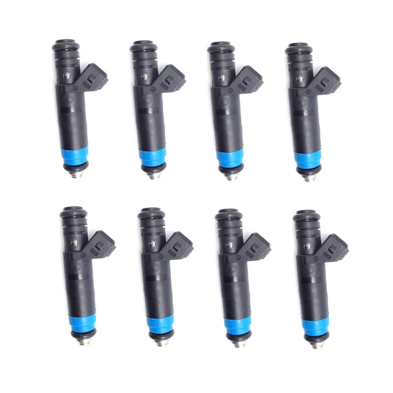 

8PCS Set of Fuel Injectors For Buick Ford BMW Deka 80LB 850cc 1000cc EV1 Siemens OEM # FI114992 FI114991 XZGC5009 109991 80-8