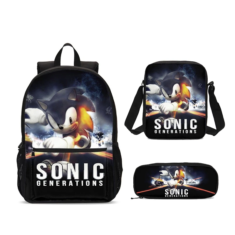 2020 mochilas escolares para niños 3D Sonic Shadow Print mochila grande  para adolescentes Bagpack mochila escolar niños estudiante cartuchera  conjunto|Mochilas| - AliExpress