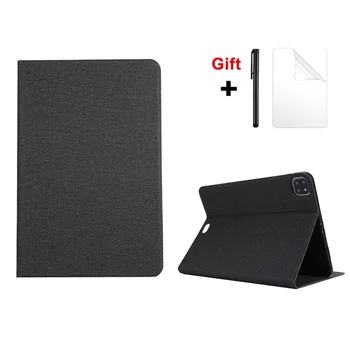 

Table Case For iPad Pro 11 Case Cloth Pattern TPU Back Cover Auto Sleep Wake up Smart Cover for iPad Pro 11 2020 Case + Film