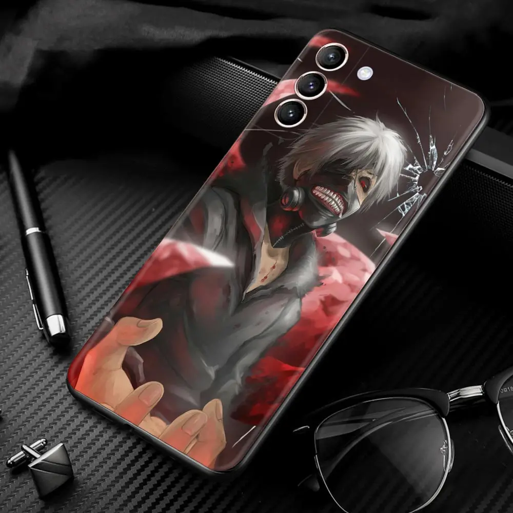 Smartphone Case For Samsung Galaxy S20 FE S21 Ultra S9 S10 Plus Lite S10e Back Cover Funda Bag Anime Manga tokyo ghouls
