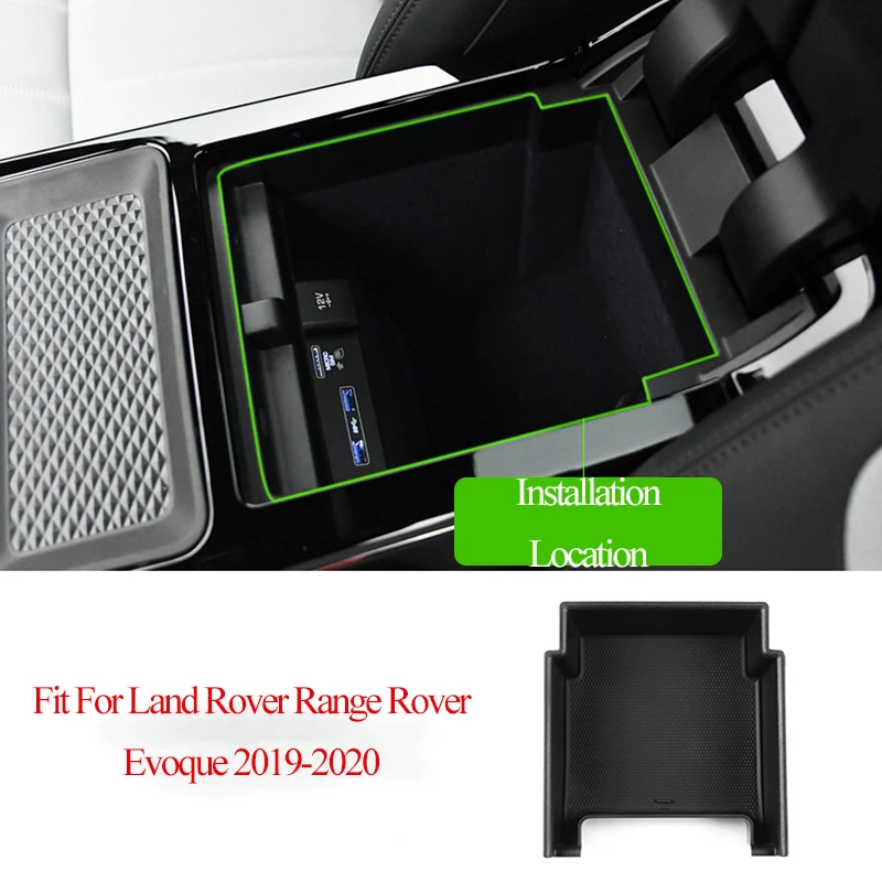 

Автомобильная центральная консоль, коробка для хранения телефона, лоток для аксессуаров Range Rover Evoque 2019-2020