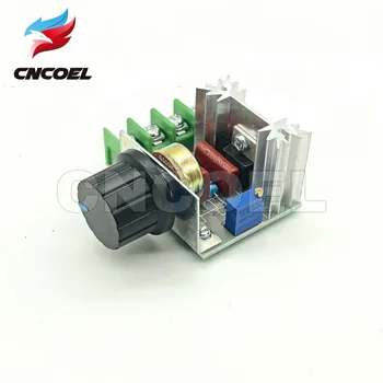 

AC 220V 2000W SCR Voltage Regulator Dimming Dimmers Motor Speed Controller Thermostat Electronic Voltage Regulator Module