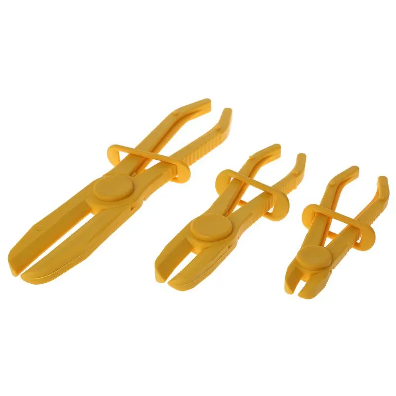 

3Pcs/Set Flexible Hose Clamp Kit Line Pipe Pinch Off Plier Brake Fuel Water Line 203D