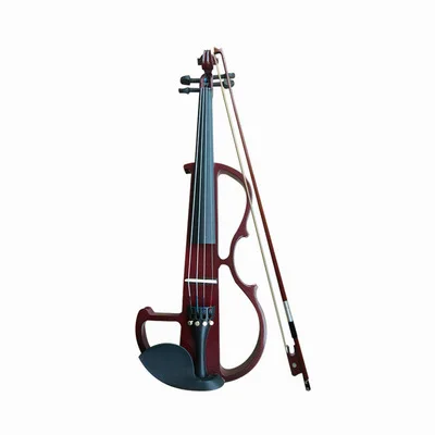 Violino eletrônico preto de alta qualidade, para
