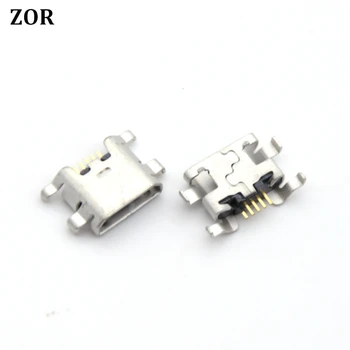 

100PCS/lot 5P High quality replacement for ZTE nubia z9 max z5smini nx403a USB charger charging connector dock port