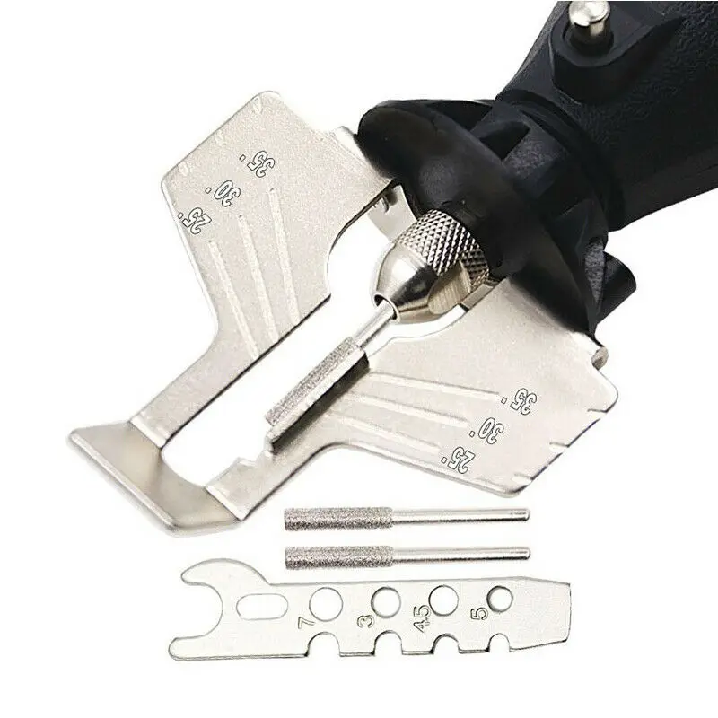 

Chain Saw Attachment Rotary Power Drill Hand Durable Sharpener Adapter Power Tools Kits Accessories
