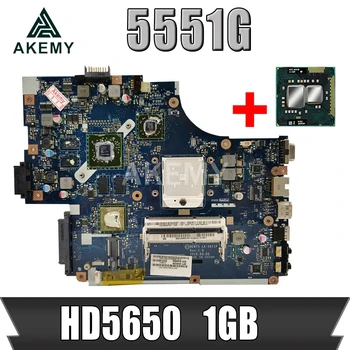

Akemy For Acer aspire 5551 5551G 5552G Laptop Motherboard MBWVF02001 NEW75 LA-5911P HD5650 1GB Video card DDR3 Free CPU