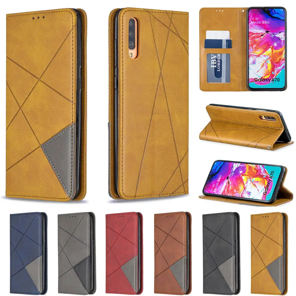 

Magnetic Leather Book Flip Phone Case on for Samsung a10s a20s a30s a50s a70s A10 A20e A30 A40 A50 A70 2019 PU Card Wallet Cover