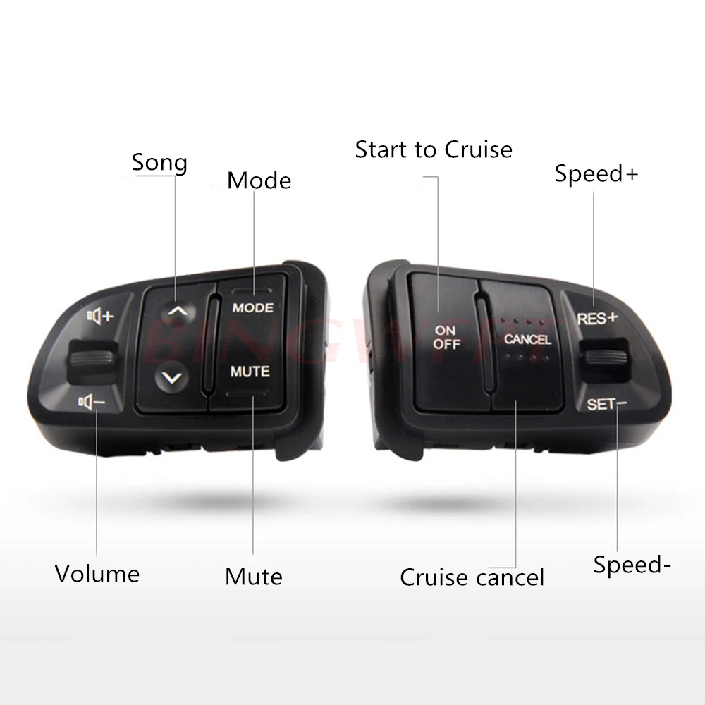 Кнопка рулевого колеса для KIA Sportager, аудиоканал и Кнопка круиз-контроля постоянной скорости, переключатель громкости