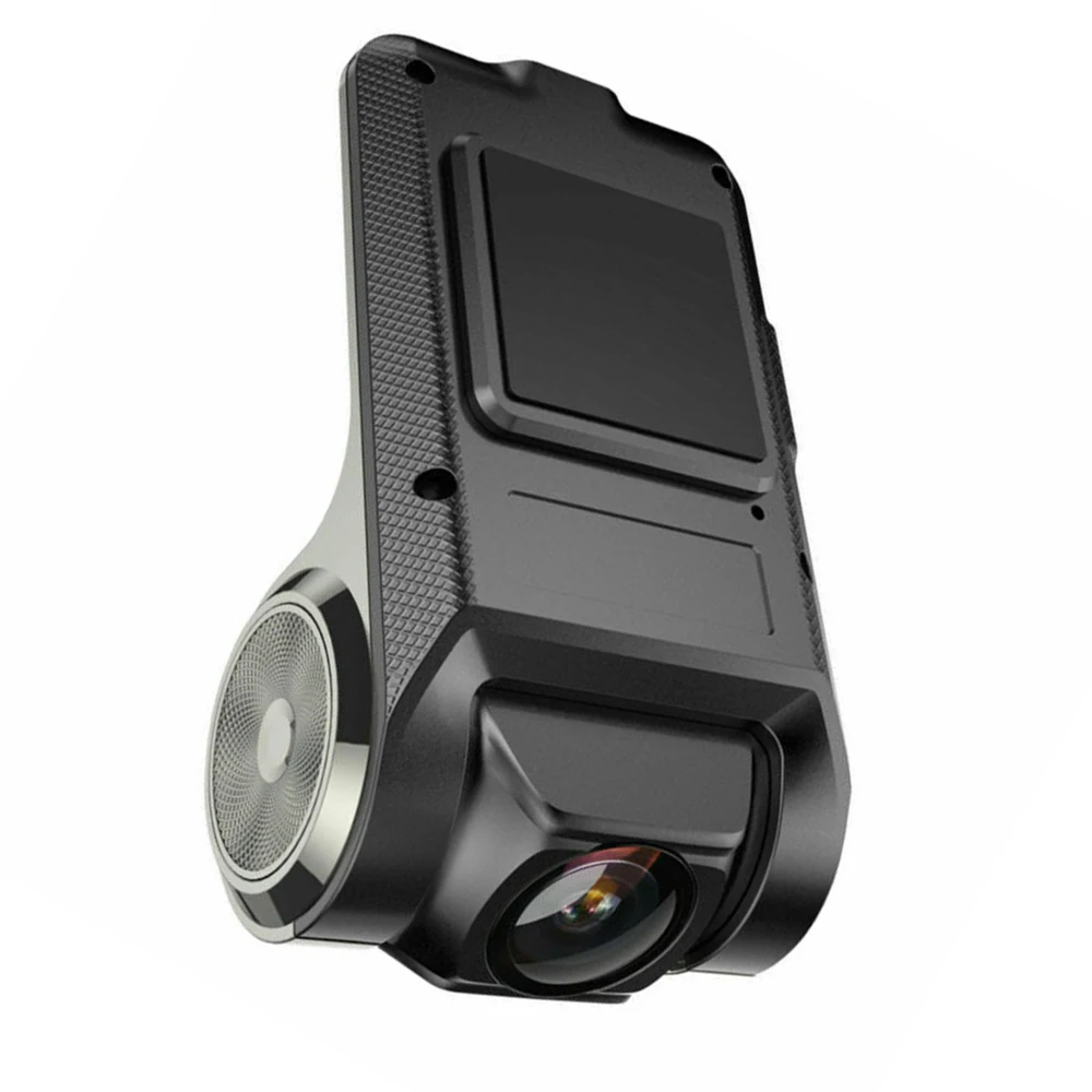 

USB Car DVR Black Wide Angle APP Mobile Connection Driving Video Full HD
