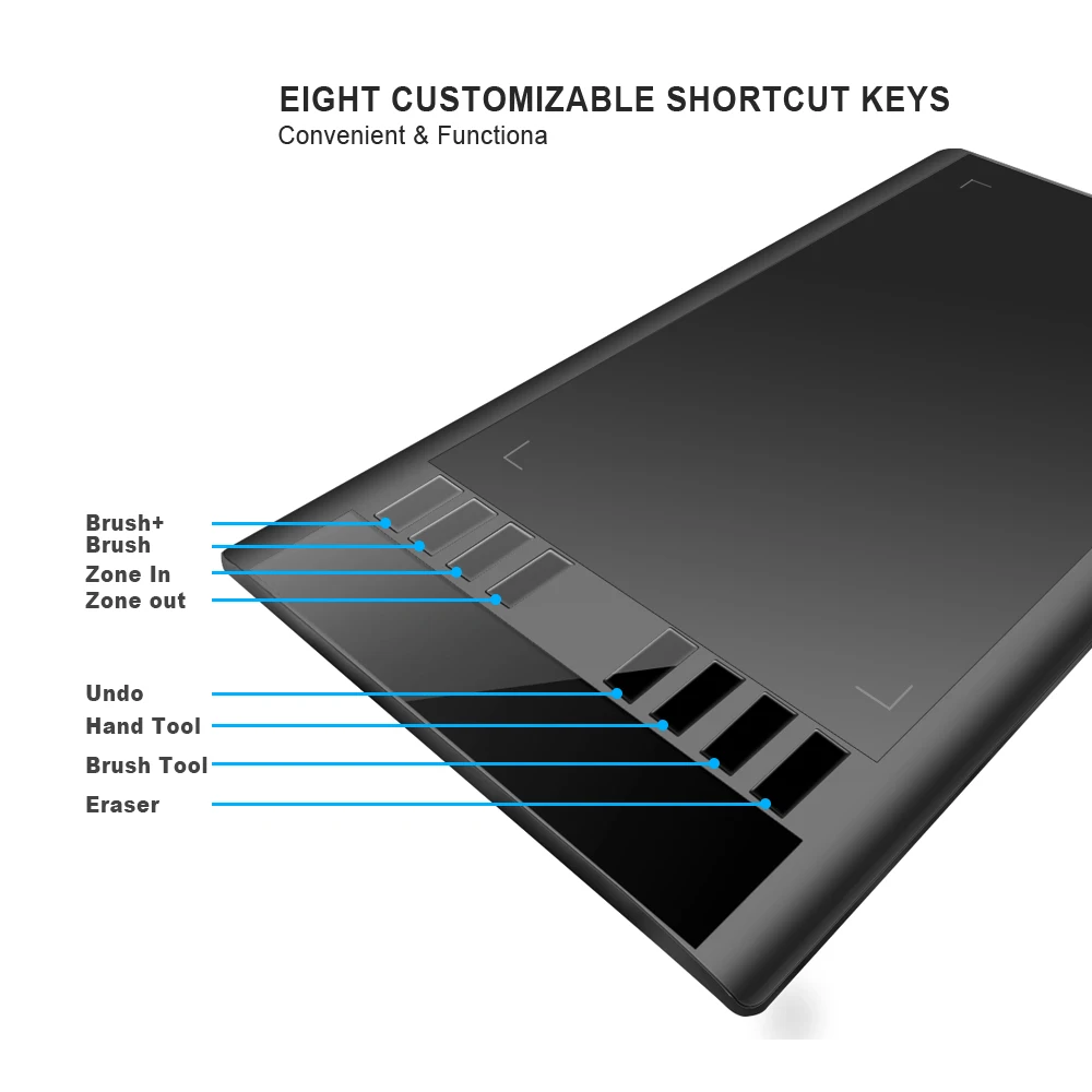 Ugee M708 Android Graphics Tablet 8192 Levels Digital Drawing Tablet