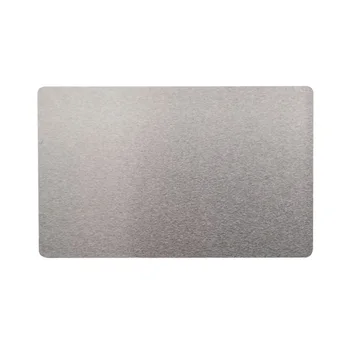 

100Pcs Engraved Accessories Identity Blank Card Thermal Transfer Name Smooth Rustproof Business Visiting Aluminium Alloy Marking