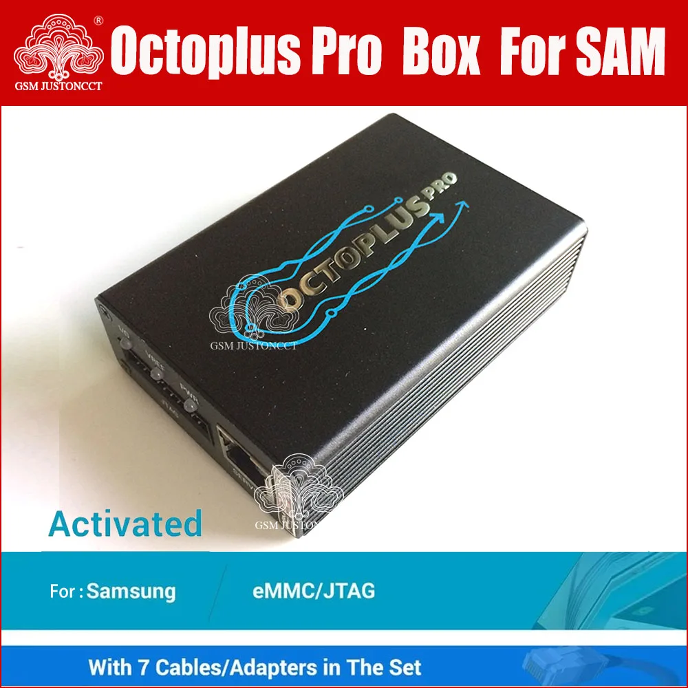 Новая оригинальная коробка Octoplus Pro с кабелем 7 в 1/набор адаптеров для Samsung