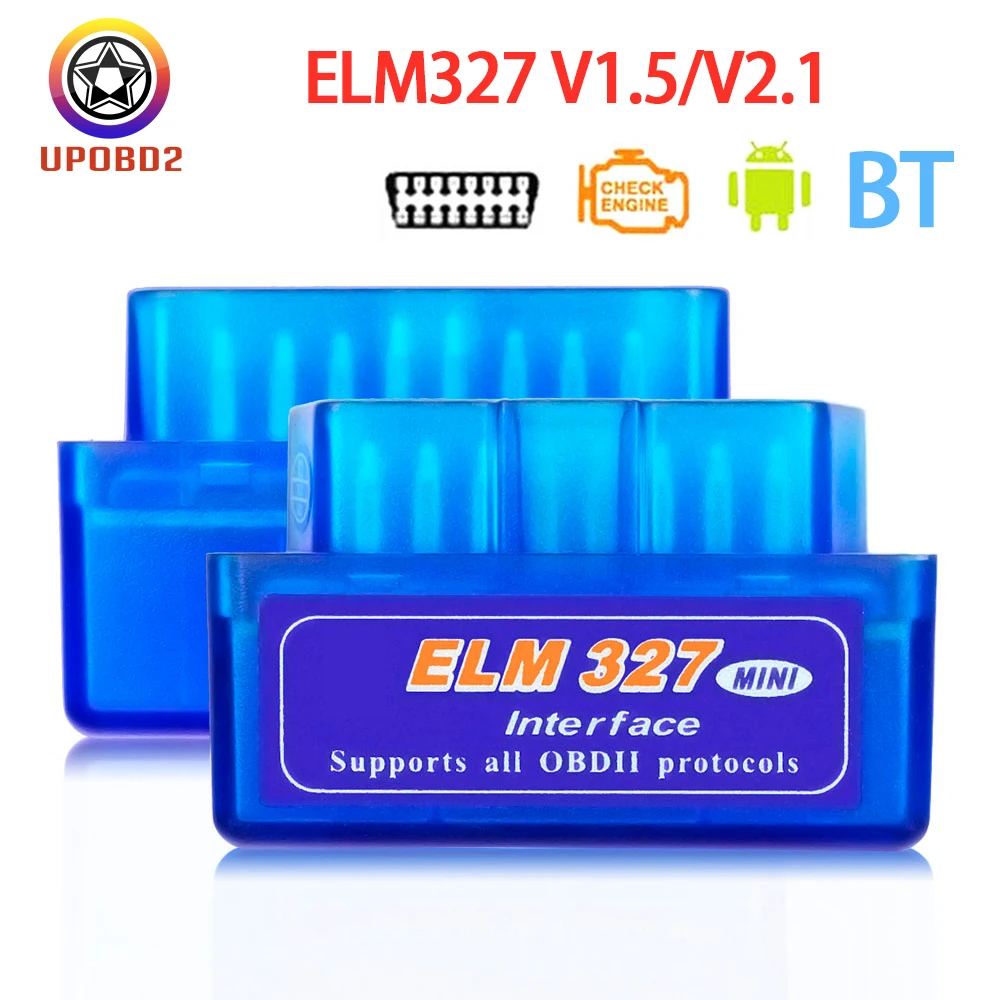 Сканер ELM327 V1.5/V2.1 OBD2 совместимый с Bluetooth obd 2 Автомобильные диагностические