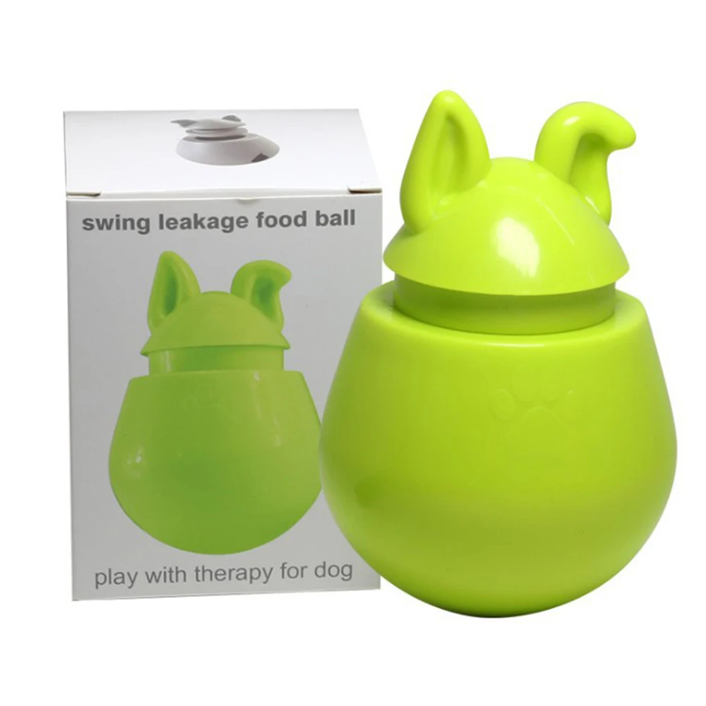 Fun Interactive Dog Cat Toy IQ Treat Ball Smarter Pet Toys Food Ball Food Dispenser For 1 Fun Interactive Dog Cat Toy IQ Treat Ball Smarter Pet Toys Food Ball Food Dispenser For 5