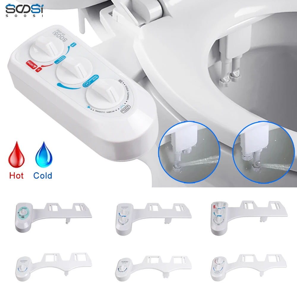 Bidet Toilet Seat Bidet Accessories Durable Non-Electric Automatic Cleaning Sprayer Mechanical Nozzle Muslim Shattaf Washing Ass