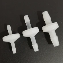 

Free Shipping PVDF check valve/non-return valve for ozone generator/Corrosion one way valve 1/8 3/16 1/4 3.2mm4.8mm6.4mm