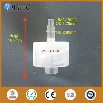 

High Quality Pack Of 10 X 1/16 Inch Barb Male Luer Lock Tapered Fitting (Polyprop) Luer Lock Tapered Connector