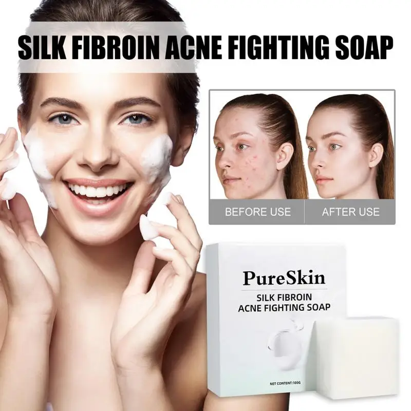 Natural Whitening Soap Moisturize Soap Cleansing Removal Mites Acne