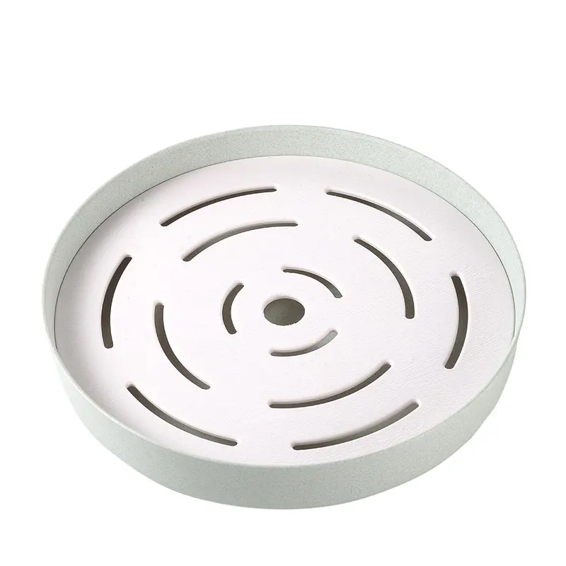 Apanese Creative Drain Wheat Straw Multifunctional Double Drain Tray Portable Plastic Rack Creative Kitchen Tray Tea Tray