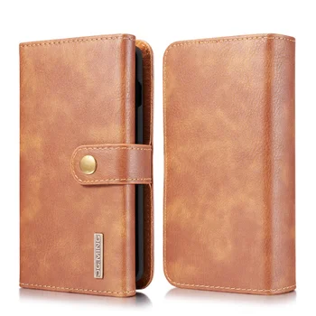 

DG.Ming Multi-Function Flip Wallet ID Card phone cases cover for Apple iphone 7 plus 8 plus X XS max XR iphone 11 Pro Max