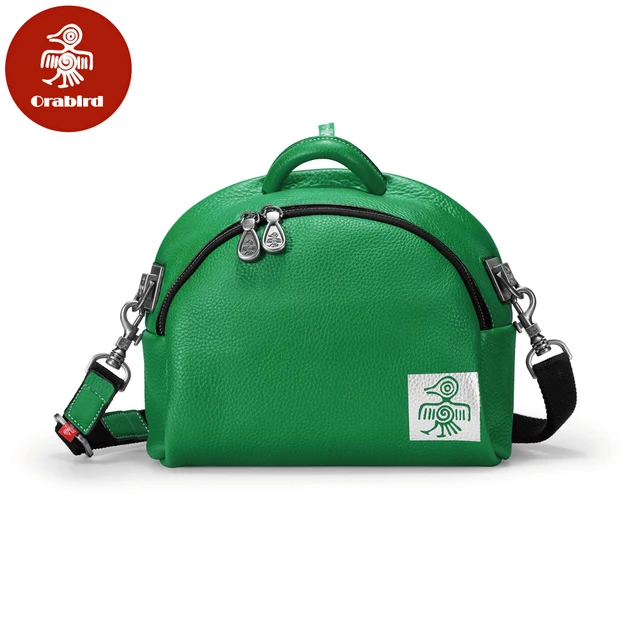 Orabird Luxury Crossbody Saddle Bag for Women 100% Soft Genuine Leather Half-Moon Shoulder Handbags Casual City Bags 5