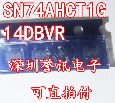 SN74AHCT1G14DBVR Шелковый экран: B14G