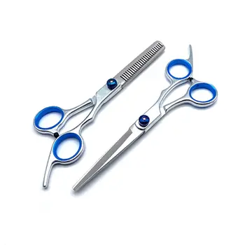 

Hairdressing Scissors Set Flat Shears Scissors Thinning Shears Household haircut scissors tooth shear flat shear set