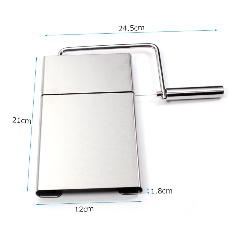 Käsehobel - Schneide-Servierbrett für Hart- und Halbhartkäse oder Butter, 5er-Pack Ersatz-Schneidedrähte aus Edelstahl_voghion.com