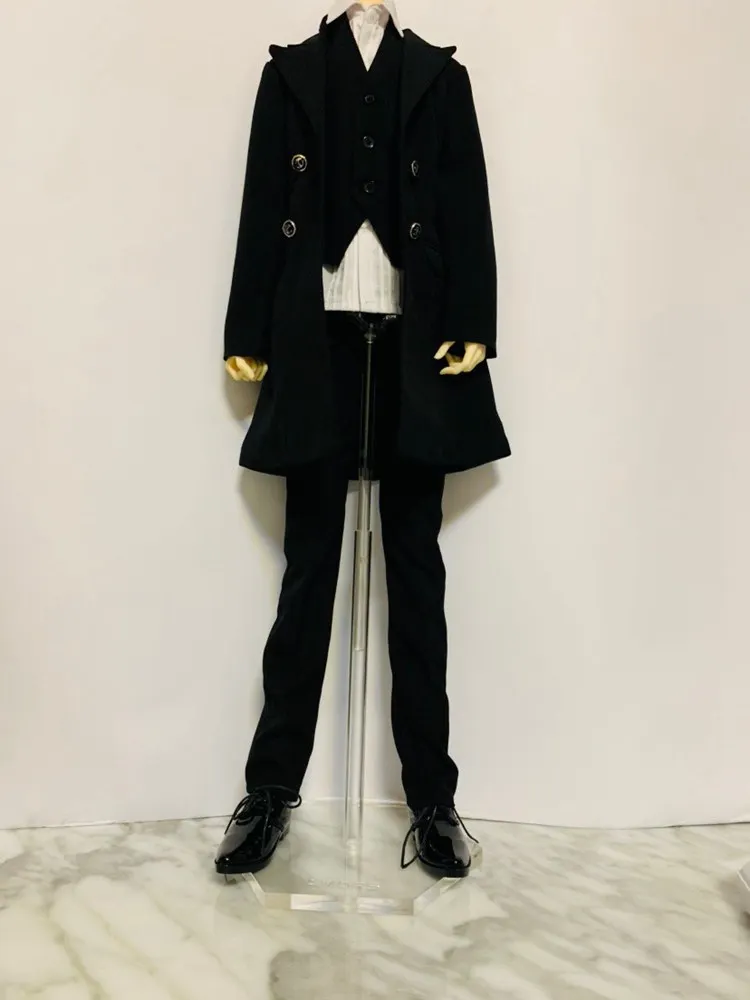 1/4 1/3 BJD кукольная одежда костюм пальто+ жилет+ брюки+ рубашка+ шляпа для BJD/SD аксессуары HID ID72 uncle. Без куклы, обуви, парика