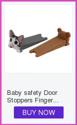 Детская, безопасная, дверная пробки Палец Защиты Угловые Охранники мультфильм держатель для ребенка силиконовые мышь животных протектор