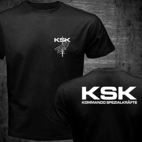 Новинка 2019 модная брендовая одежда новая немецкая футболка спецназа KSK kommando
