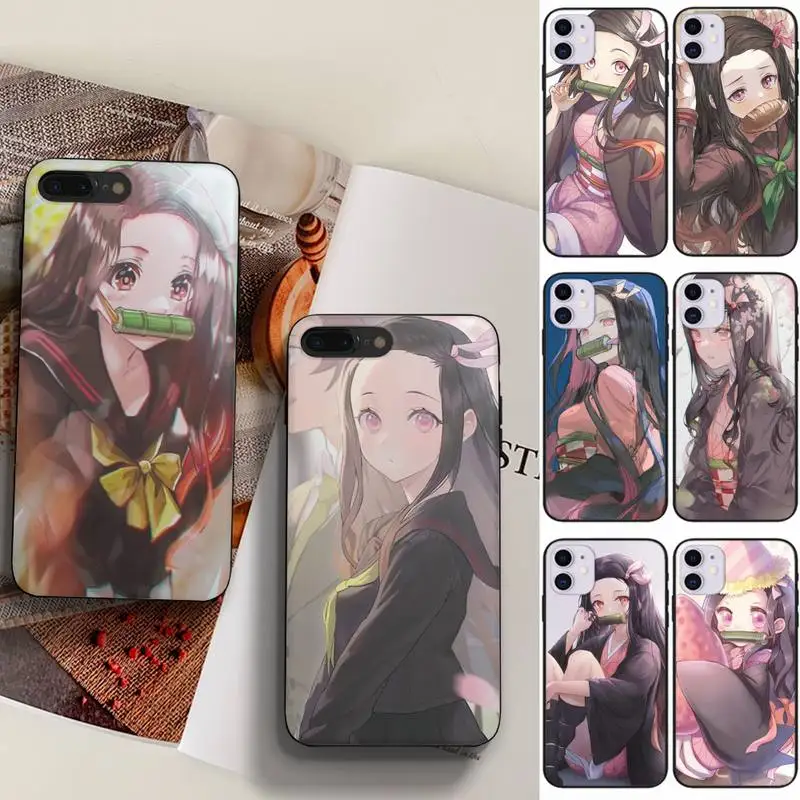 Kamado Nezuko Phone Case Fundas Shell Cover For HUAWEI P10 P20 P30 P40 Mate 30 40 Lite Pro | Мобильные телефоны и