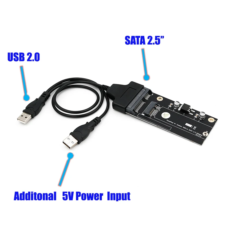 Добавить на карты для lenovo/USB SATA/SSD адаптер карты SATA SSD адаптер рейзер для lenovo Carbon x1 для lenovo/Thinkpad x1 Карбон