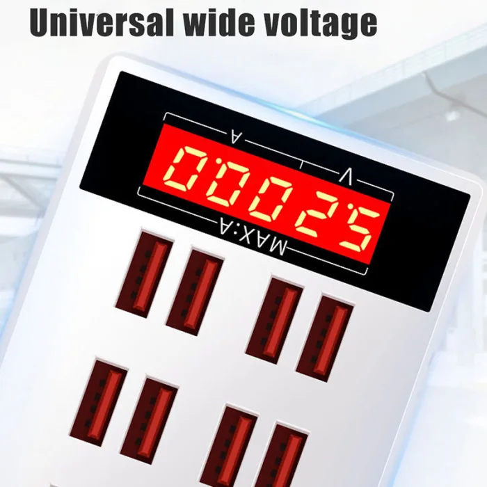 20-Порты 100W usb-хаб телефон Зарядное устройство с светодиодный Дисплей зарядный док-станция адаптер NC99