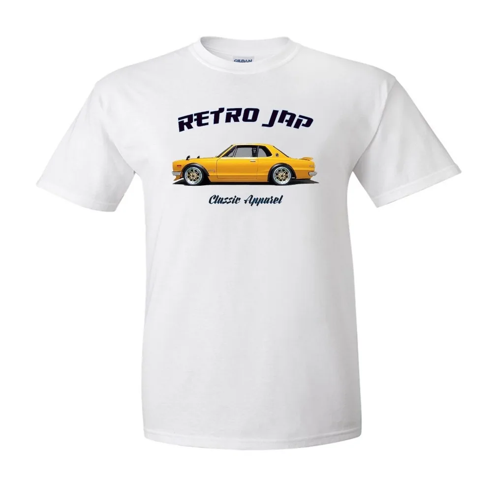 Рубашка Серия 1 от Datsun Skyline. Ретро Jap. Классический автомобиль. Модифицированный.