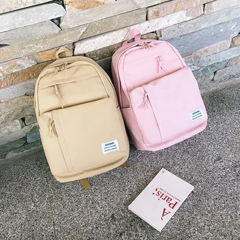 

School Bag Women's Korean-style Harajuku Ulzzang High School College Student Backpack New Style MORI Series INS Backpack