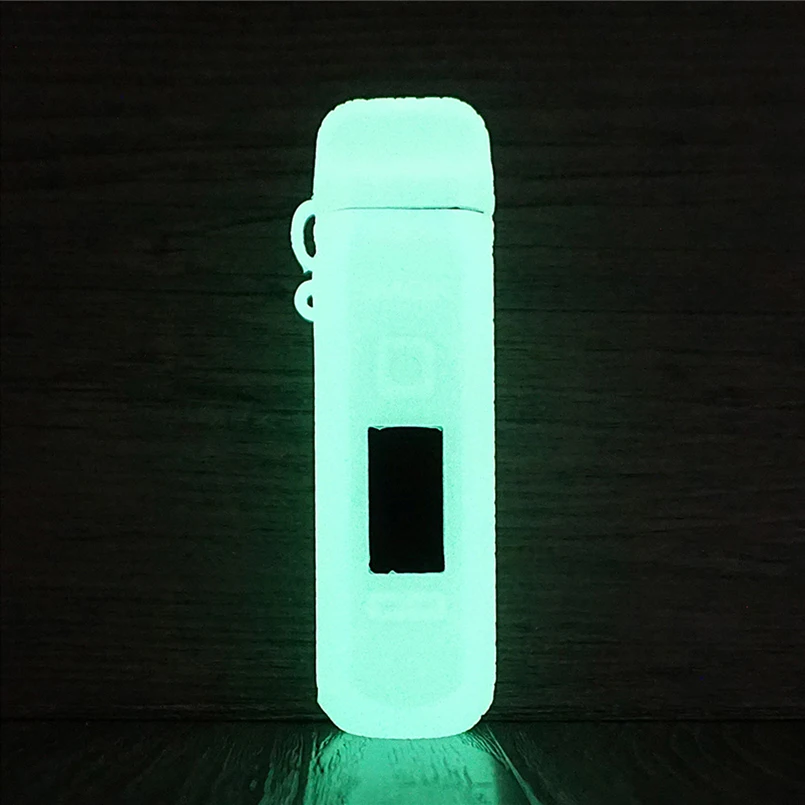 luminous clear Текстурированный чехол для SMOK RPM40 Pod Kit Vape силиконовый чехол Защитный резиновый рукав ModShield кожаный чехол - Цвет: luminous clear