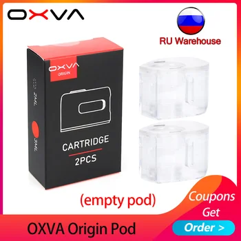 

OXVA Origin Empty Pod No Coil 3ml Capacity Pod Cartridge for mesh Coil Origin Pod Mod Vape Kit