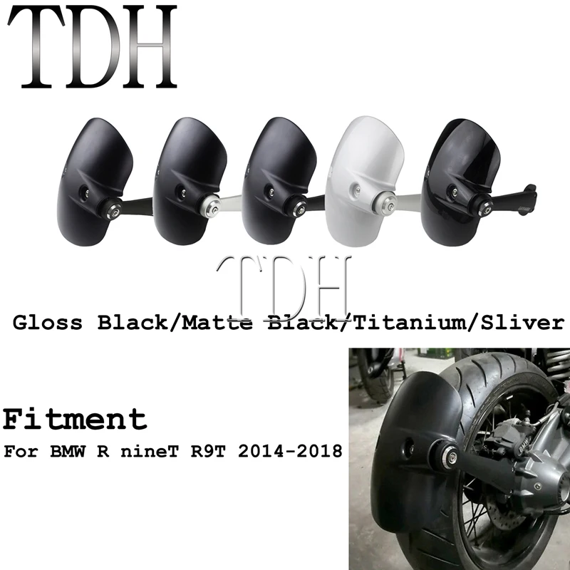 

Motorcycle Splash Guard for BMW R NINE T 2014-2018 R9T Rear Hugger Fender Scrambler Pure Mudguard Mud Cover