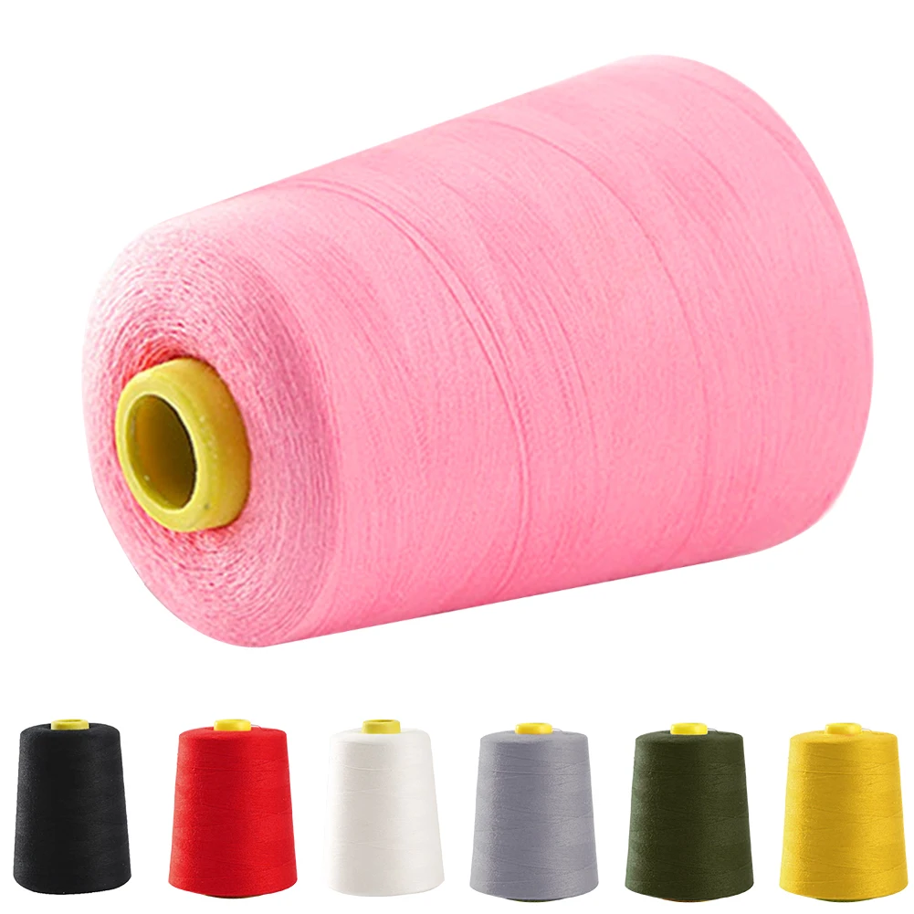 

Quilting Sewing Thread DIY Home Machine Cones 8000 Yard Textile All Purpose Heavy Duty Industrial Huge Spools Polyester Serger