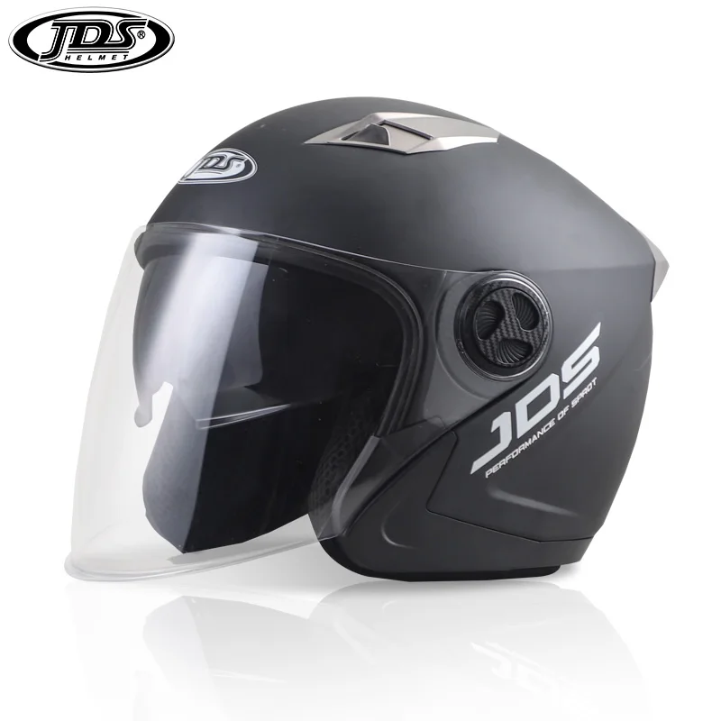 NENKI мотоциклетный шлем для мужчин с двойным объективом скутер мото шлем для мотокросса электрический велосипедный шлем Летний скутер мотоциклетный шлем - Цвет: JDS 838 A7
