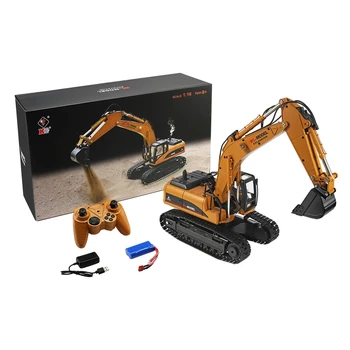 شراءWLTOYS 16800 1:16 23CH RC حفارة 2.4G RC شاحنة كهربية نموذج حفارة لودر أطفال بالريموت كنترول لعبة للأطفال الزاحف سيارة