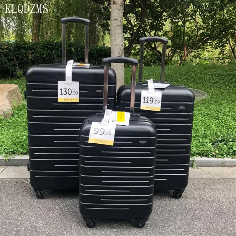 KLQDZMS 20 дюймов 24 дюйма 28 новая тележка для багажа популярный чемодан на колесах из