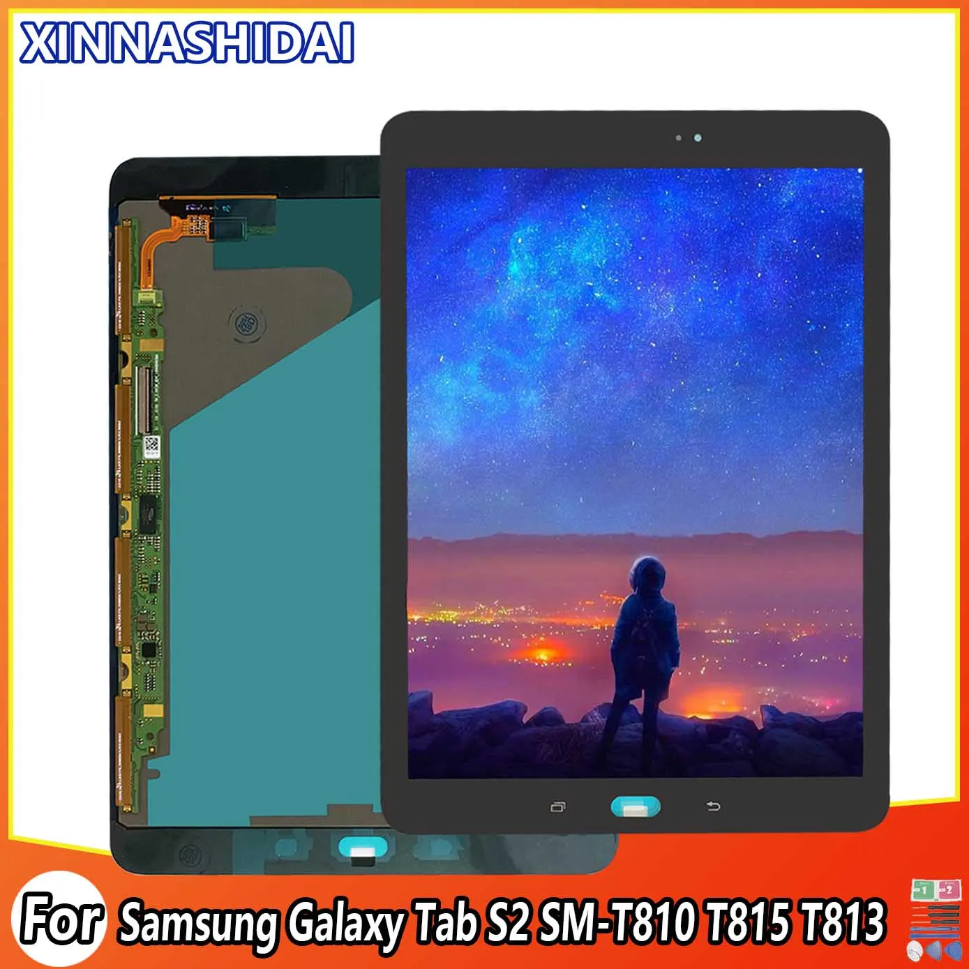 NEW 9.7 Inch For Samsung GALAXY Tab S2 Touch Screen T810 T813 T815 T819 LCD Display Panel Digitizer Assembly Replacement | Компьютеры и