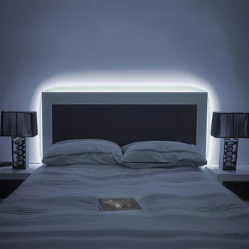 

Vanity Mirror Lights Kit for Makeup Dressing Table Vanity Set Flexible LED Light Strip with US Plug (Black)