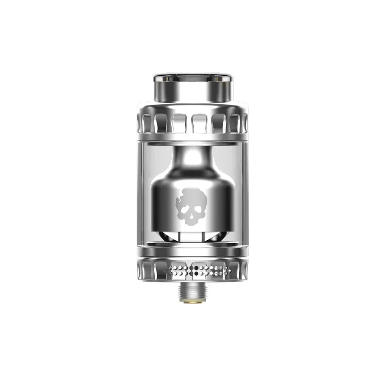 Silver Подлинный Dovpo, пусковое Blotto RTA атомайзер 2/6 мл Capacirty Танк 510 нить 26 мм Диаметр Vape Танк Поддержка двойные катушки или Одиночная катушка - Цвет: Silver