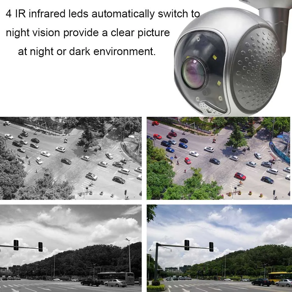 DAYTECH 1080P Беспроводная IP WiFi камера водонепроницаемая двухсторонняя аудио Домашняя безопасность CCTV монитор Onvif запись видео