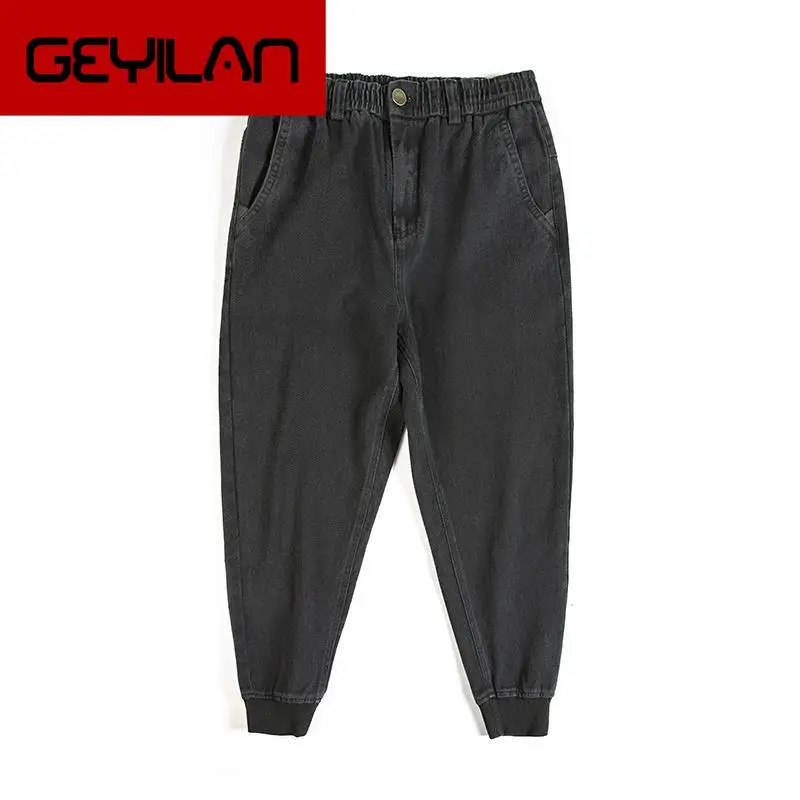 

2020 thick jeans, Harlem pants, casual pants, men's loose sports leggings, winter